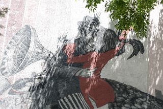06 Graffiti Street Art Of Tango Dancers San Telmo Buenos Aires